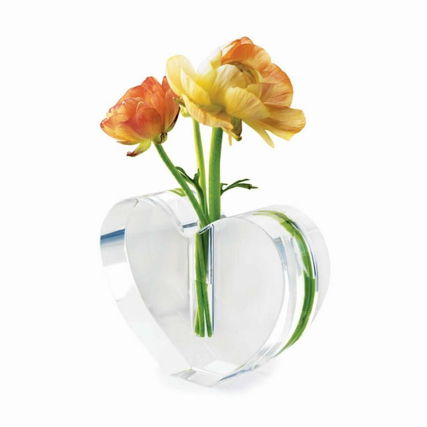 Flying heart ceramic vase